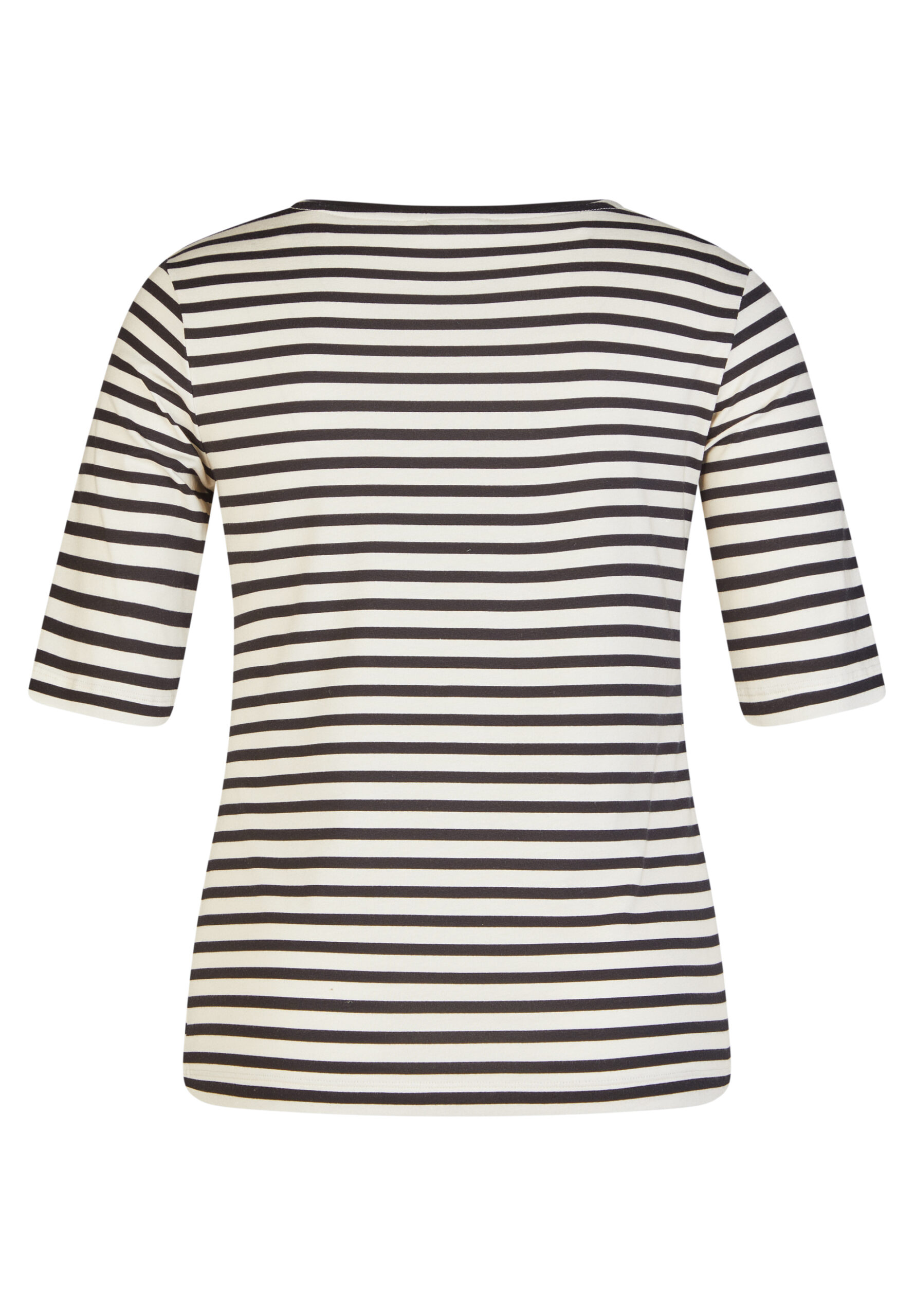 RABE Damen Langarmshirt mit Streifen und Glitzerdetails