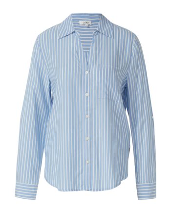 S.OLIVER Damen Streifenbluse