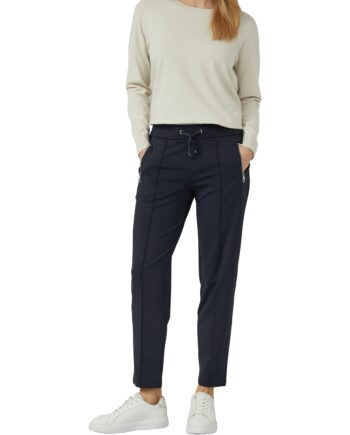 s.Oliver BLACK LABEL  Damen-Hose in Jogg-Pantform dunkelblau