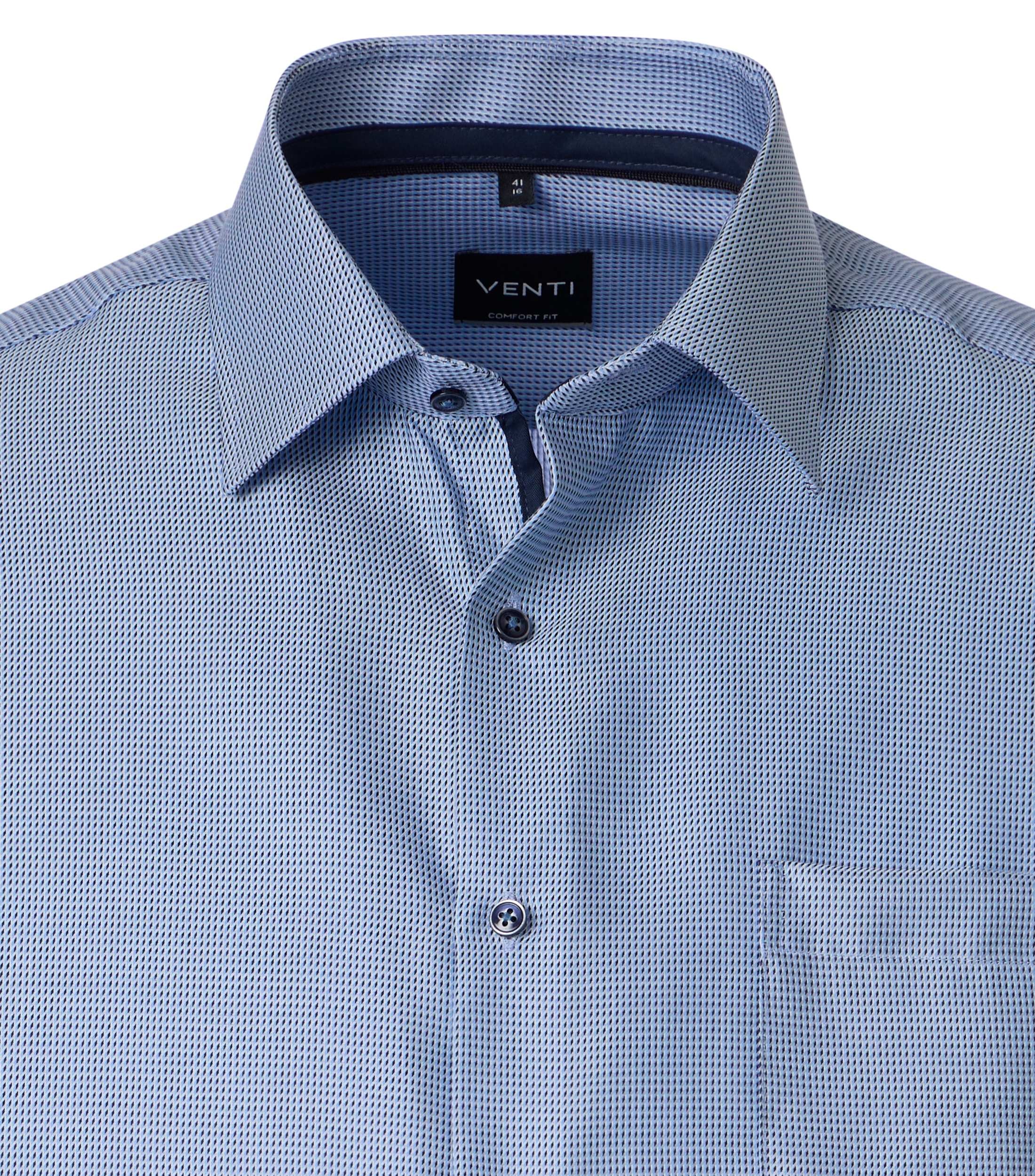 VENTI Herren Businesshemd Comfort Fit mit Kentkragen