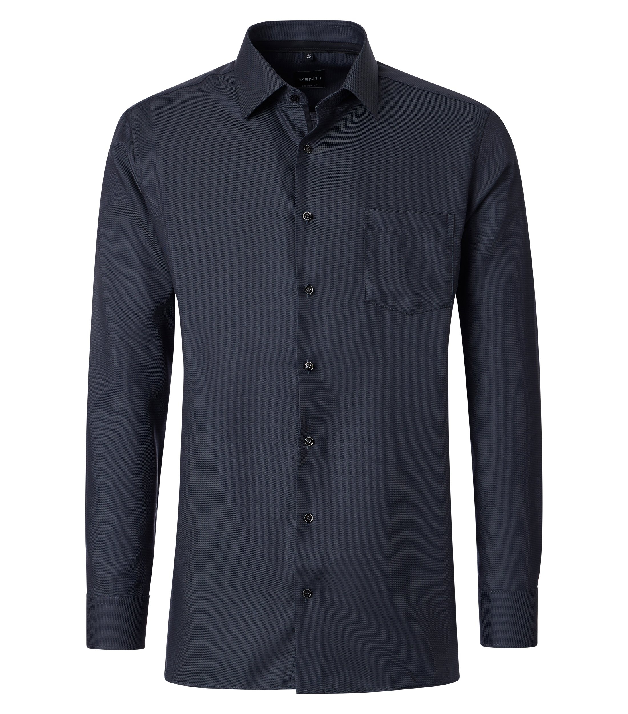VENTI Herren Businesshemd Comfort Fit mit Kentkragen