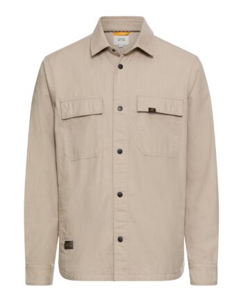 CAMEL ACTIVE Herren Overshirt mit Taschen in dark navy und beige