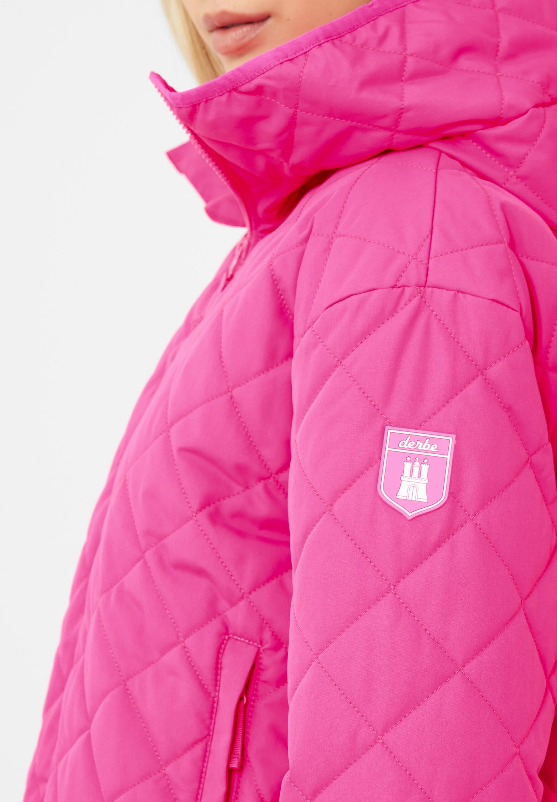 DERBE Damen Steppjacke Quiltby Short
