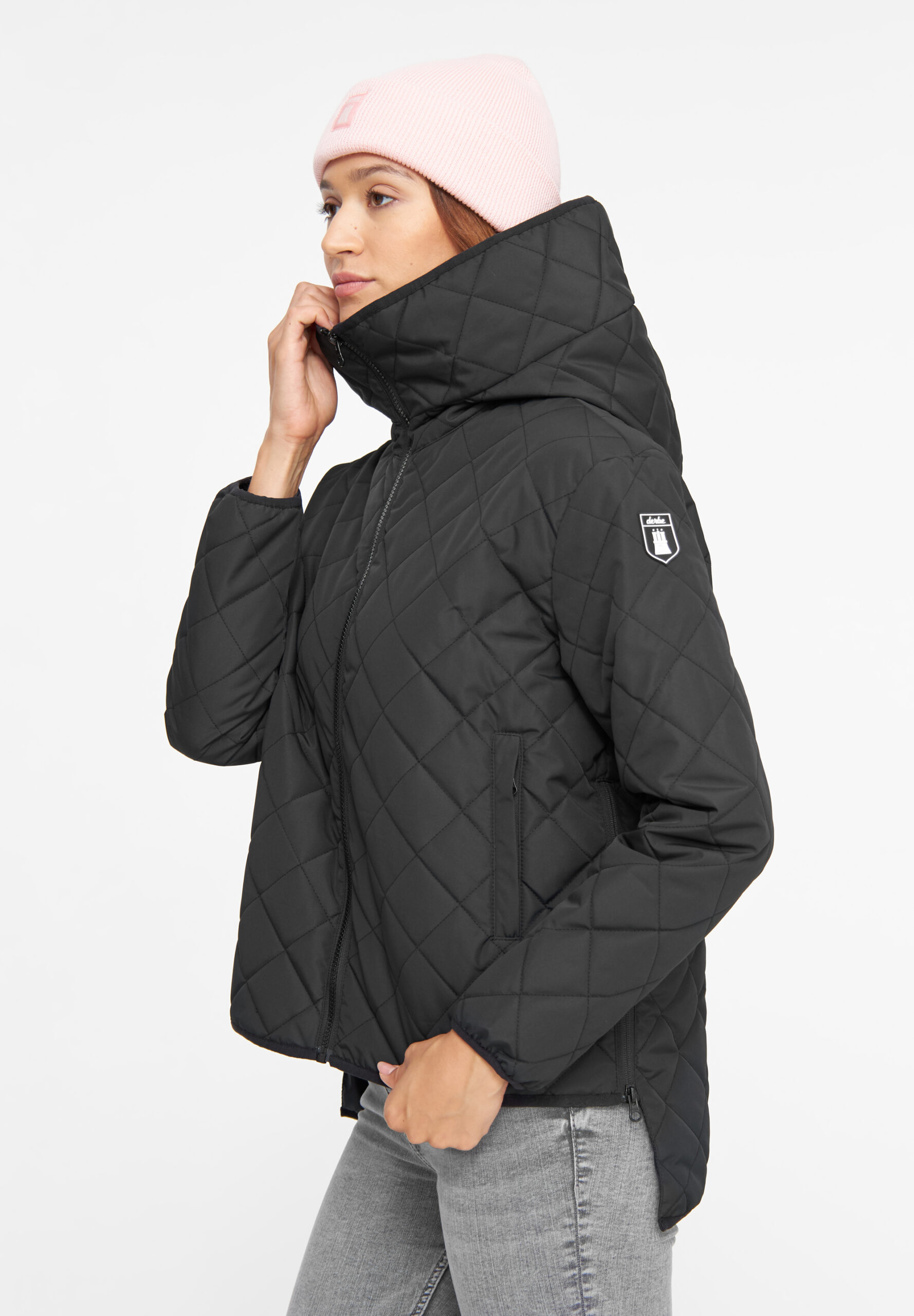 DERBE Damen Steppjacke Quiltby Short