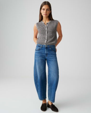 OPUS Damen Barrel Jeans Denim Lissie bold