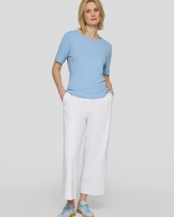 RABE Damenshirt Rundhals Hellblau