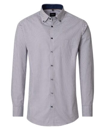 VENTI Herren Businesshemd Comfort Fit Button Down-Kragen