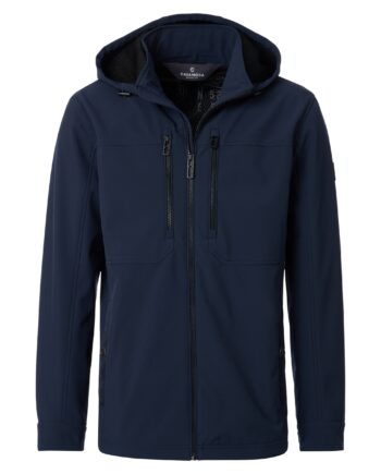 CASAMODA Herren Softshelljacke in grün und blau
