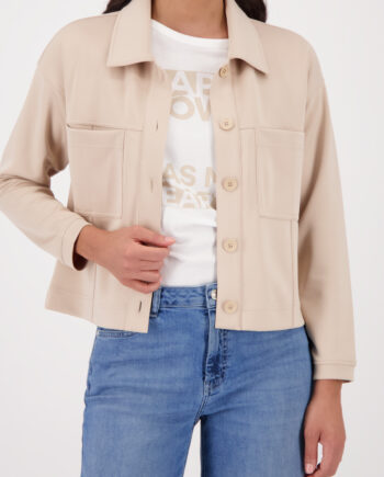 MONARI Damen Sweatshirt-Jacke mit großen Taschen