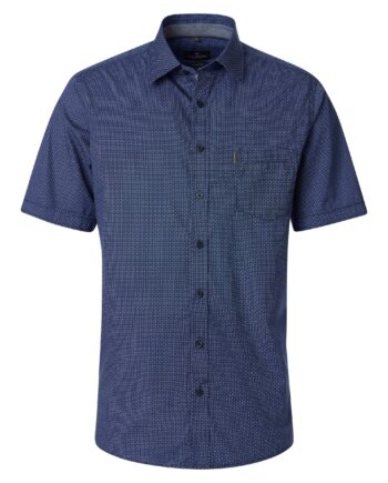 CASAMODA Freizeithemd Kurzarm Comfort Fit