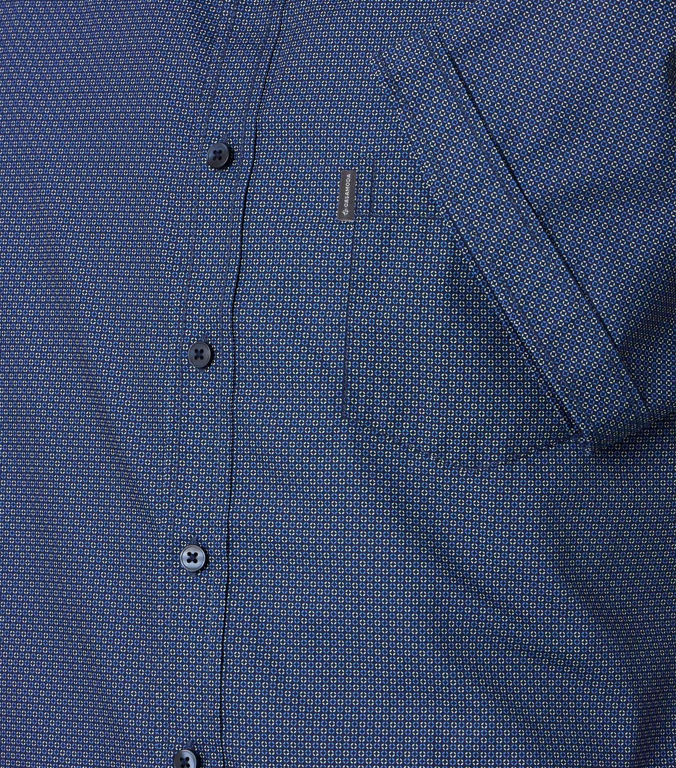 CASAMODA Freizeithemd Kurzarm Comfort Fit